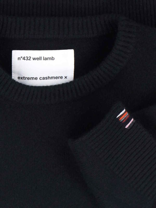 The Best Shops EXTREME CASHMERE: Suéteres con cuello pico - N432 Well Lamb - Negro