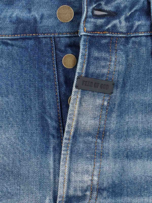 FEAR OF GOD buy online Jean Droit - Bleu