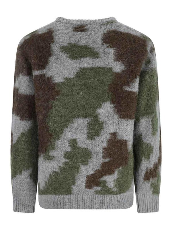 GRAMICCI: maglia collo rotondo online - Maglione Camouflage
