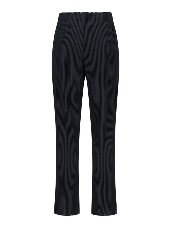 HOMME PLISSÉ ISSEY MIYAKE: Pantaloni sartoriali online - Pantaloni Plissettati