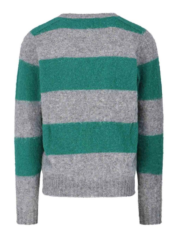 HOWLIN: Strickpullover mit Rundhalsausschnitt online - Rundhalspullover - Grau