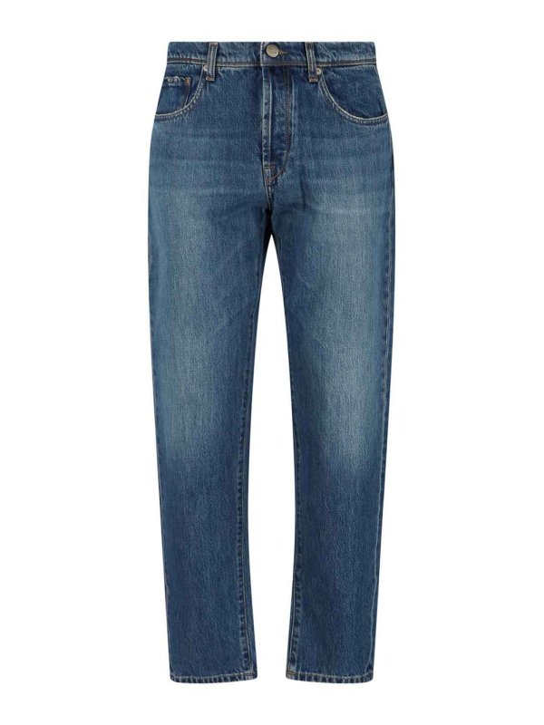 INCOTEX: straight leg jeans - Jeans Dritti