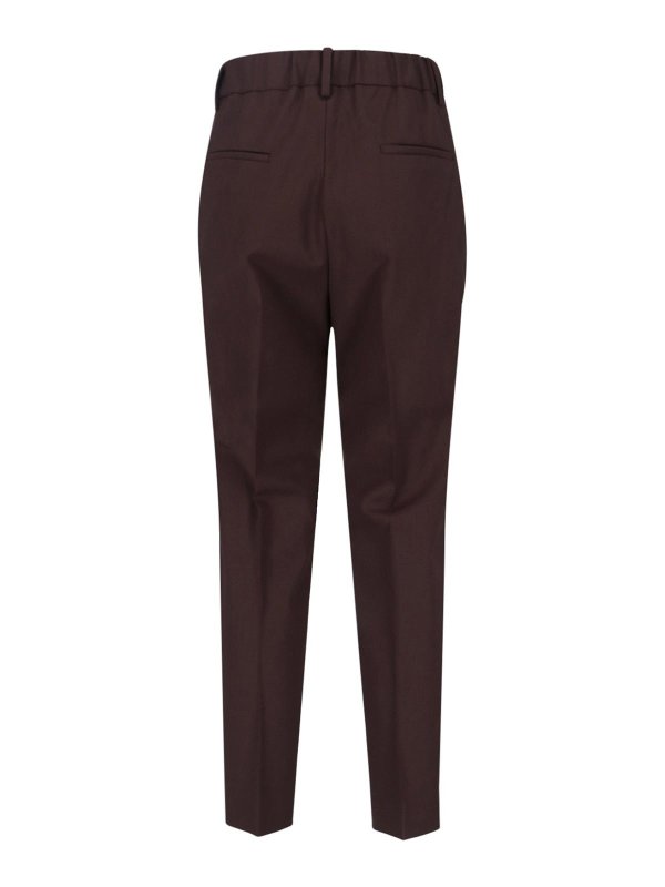 INCOTEX: Pantalons casual online - Pantalons Décontractés - Marron