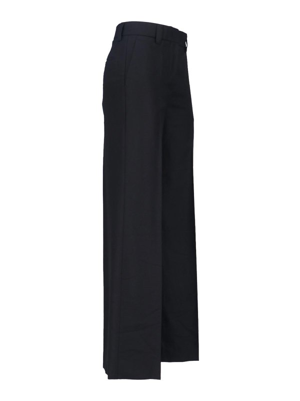 The Best Shops INCOTEX: Pantalons élégants - Pantalon Couturier - Noir