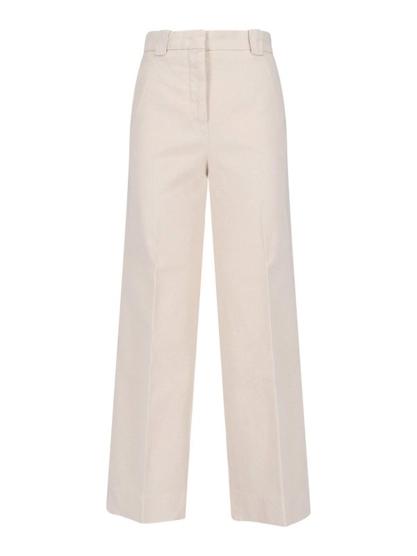 INCOTEX: Pantalons casual - Pantalons Décontractés - Blanc