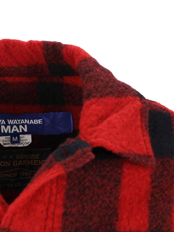 The Best Shops JUNYA WATANABE: Chemises - Chemise - Rouge