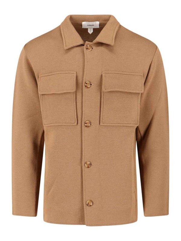 LARDINI: ニーレングスコート - 膝丈コート - ブラウン