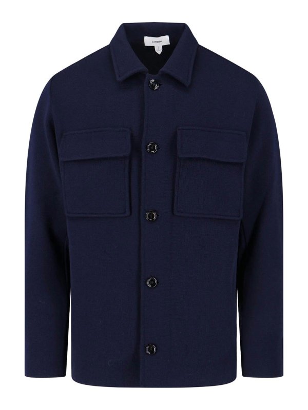 LARDINI: cappotti al ginocchio - Giacca In Lana Vergine