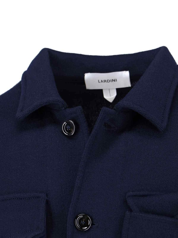 The Best Shops LARDINI: cappotti al ginocchio - Giacca In Lana Vergine