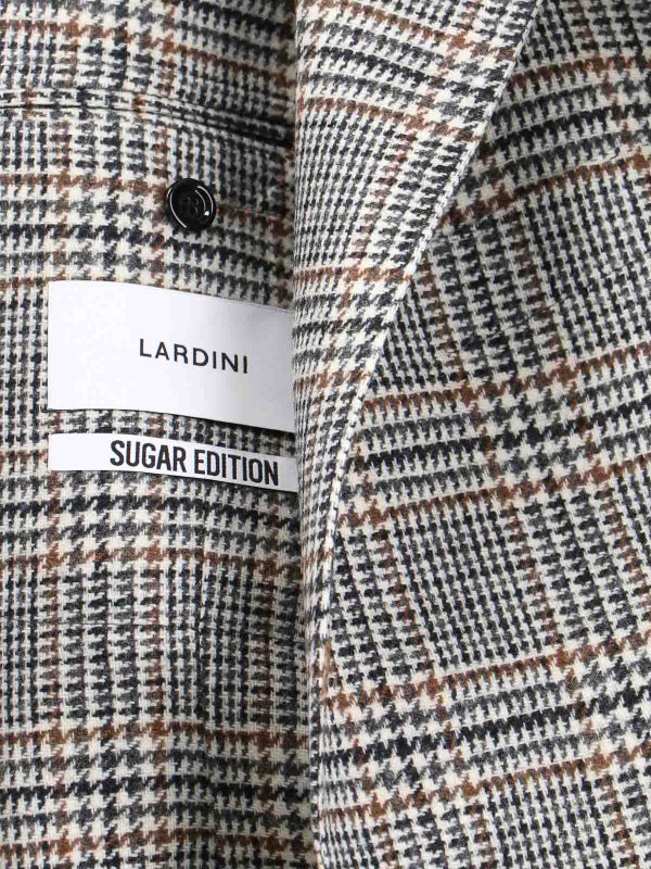 The Best Shops LARDINI: giacche blazer - Blazer Monopetto In Lana Vergine