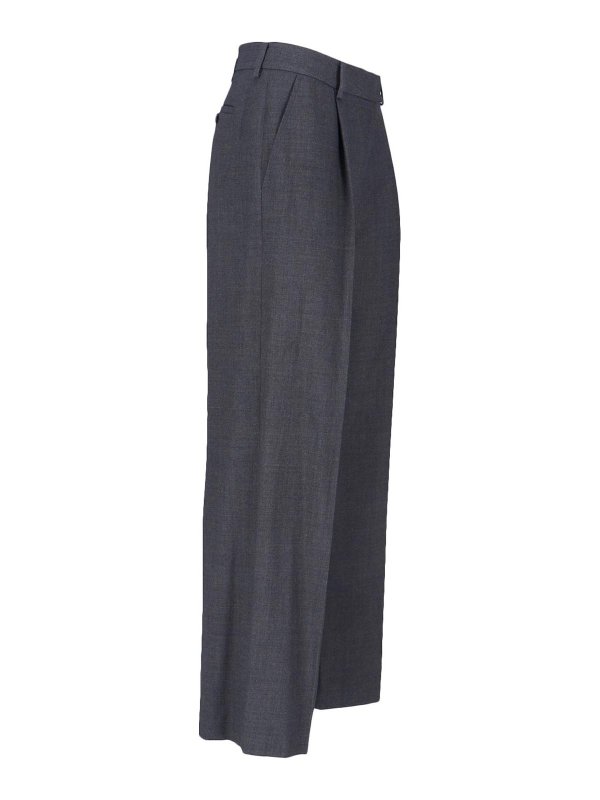 The Best Shops LOW CLASSIC: casual trousers - Wool Trousers