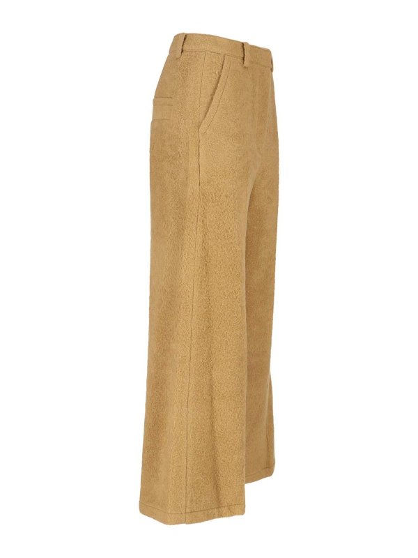 The Best Shops LOW CLASSIC: pantaloni casual - Pantaloni In Misto Lana E Alpaca