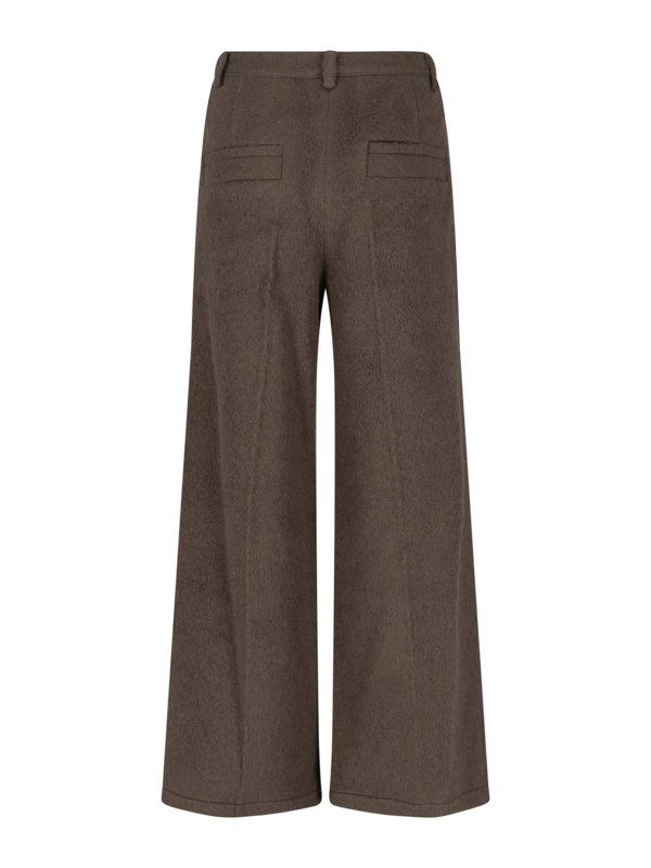 LOW CLASSIC: pantaloni casual online - Pantaloni In Misto Lana E Alpaca