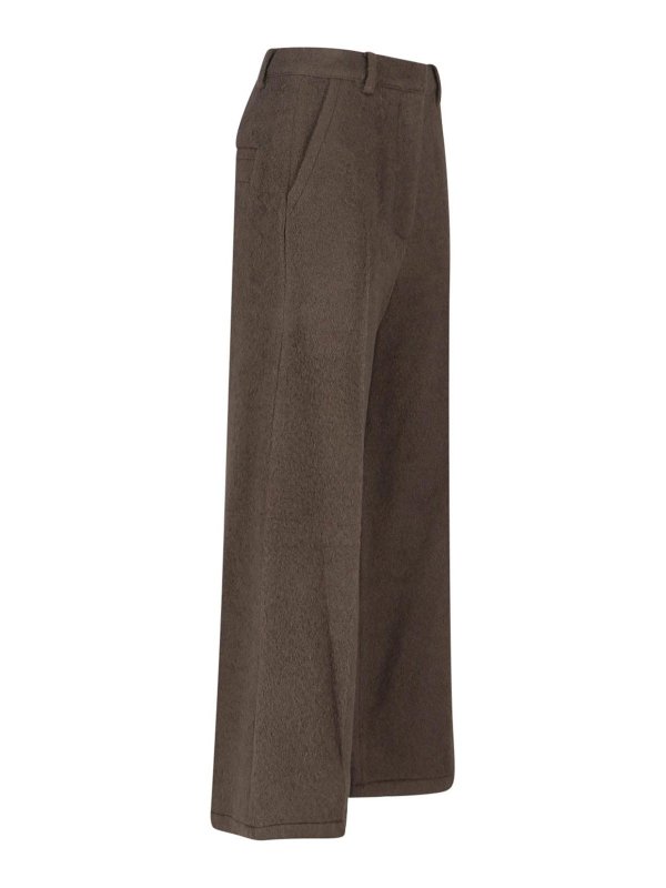The Best Shops LOW CLASSIC: pantaloni casual - Pantaloni In Misto Lana E Alpaca