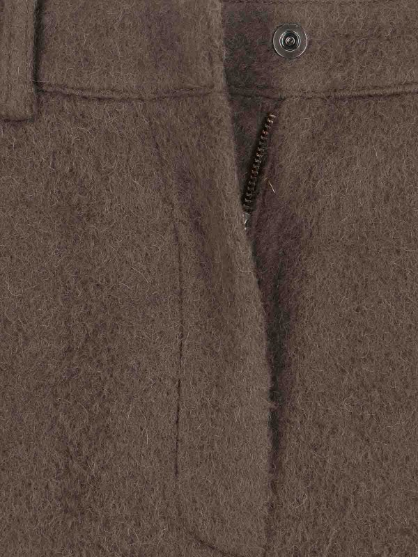 LOW CLASSIC buy online Pantaloni In Misto Lana E Alpaca