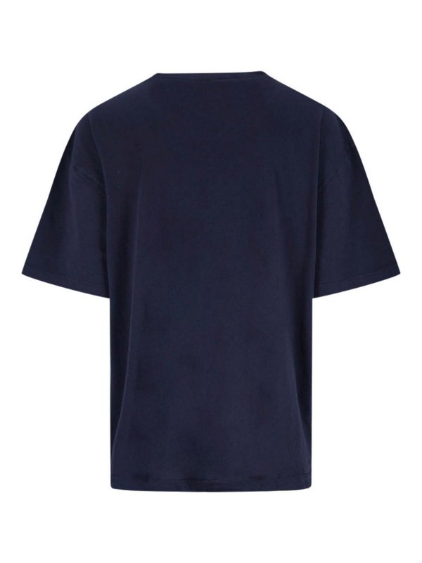 Maison Margiela: T-shirts online - T-Shirt - Blau