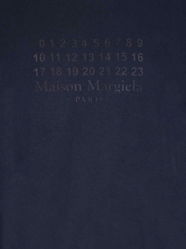 The Best Shops Maison Margiela: T-shirts - T-Shirt - Blau
