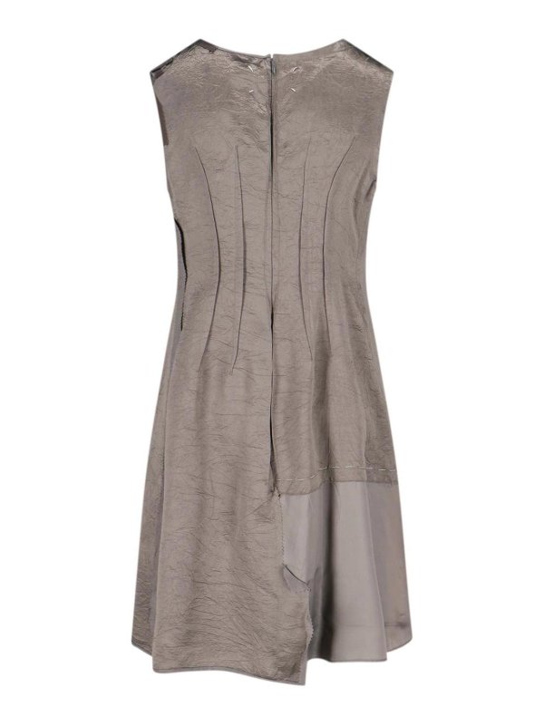 Maison Margiela: ニーレングスドレス online - 膝丈ドレス - Anonimity Of The Lining