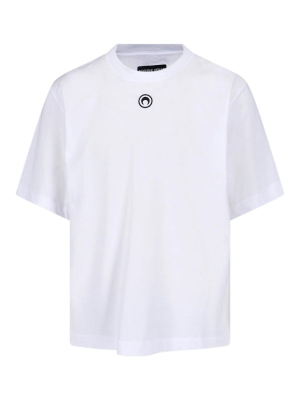 MARINE SERRE: Tシャツ - Tシャツ - Moon