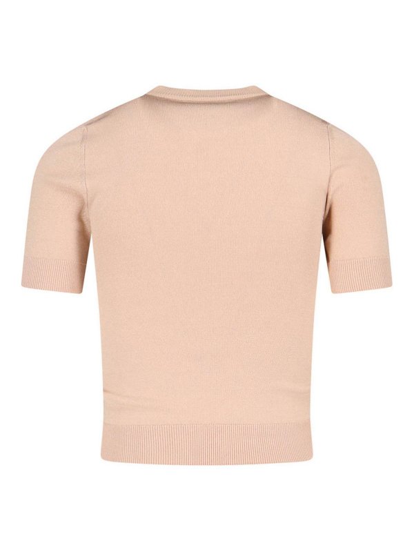 MARINE SERRE: maglia collo rotondo online - Maglia Logo