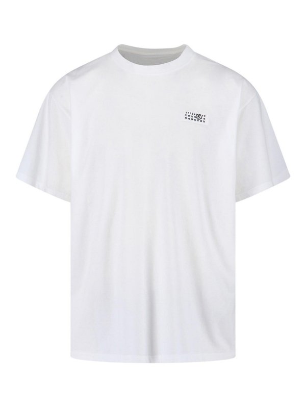 MM6 MAISON MARGIELA: t-shirts - T-Shirt Logo
