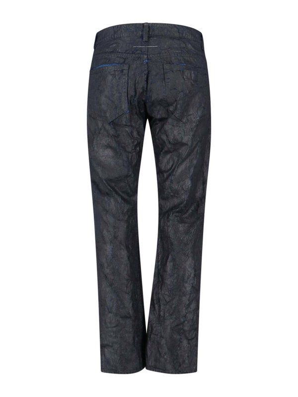 MM6 MAISON MARGIELA: Straight Leg Jeans online - Straight Leg Jeans - Schwarz