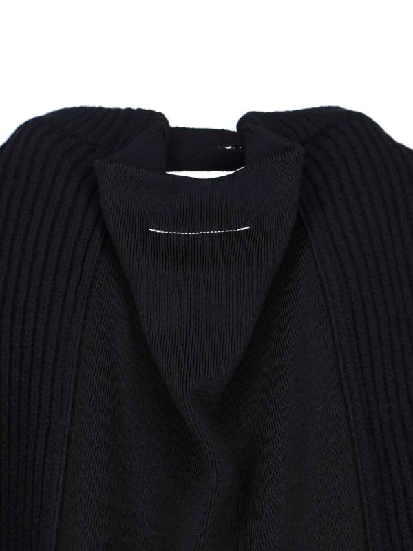 The Best Shops MM6 MAISON MARGIELA: knee length dresses - Wool Blend Sweater Dress