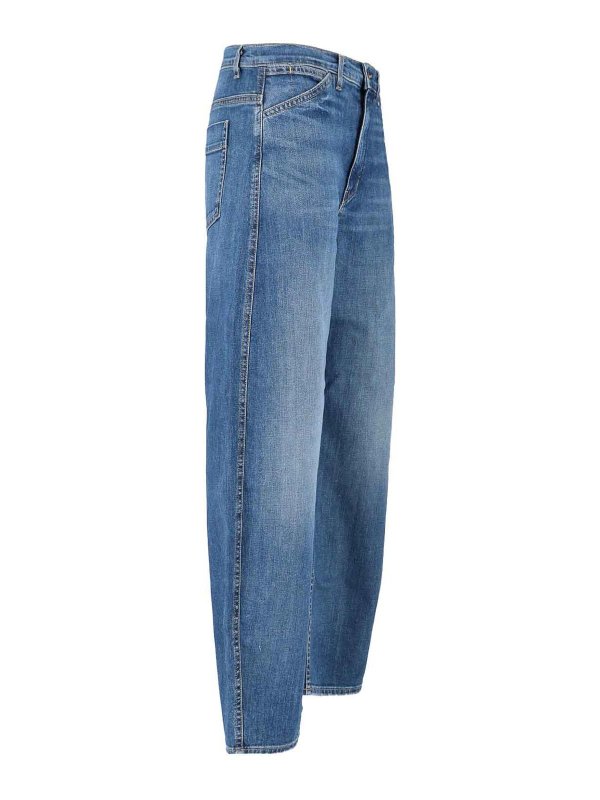 The Best Shops NILI LOTAN: Straight Leg Jeans - Straight Leg Jeans - Blau