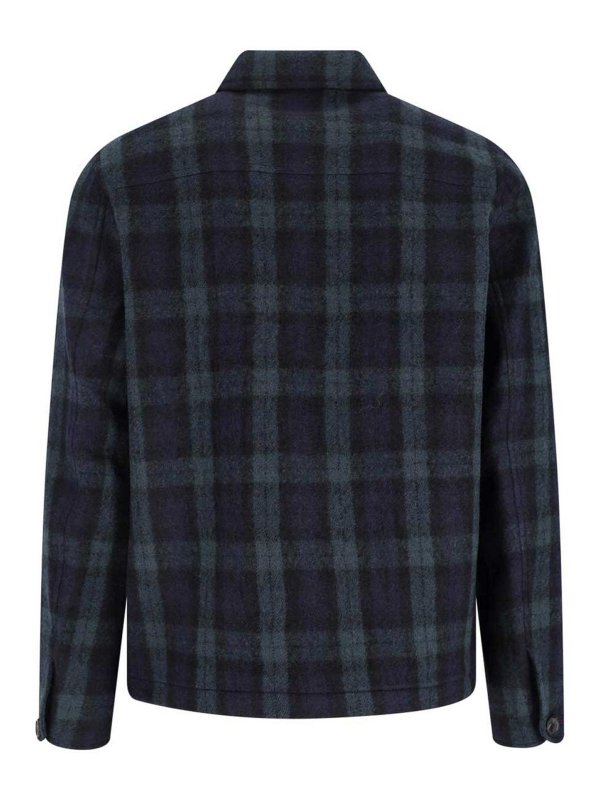 PAUL SMITH: shirts online - Wool Shirt Jacket