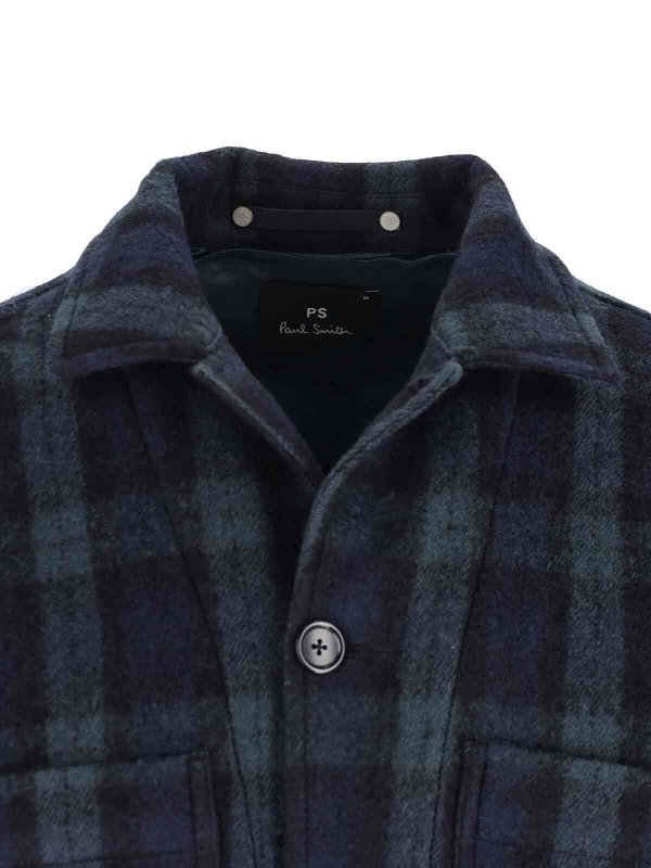 Wool Shirt Jacket shop online: PAUL SMITH