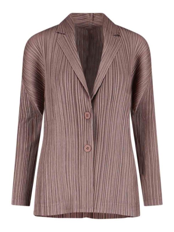 PLEATS PLEASE ISSEY MIYAKE: giacche blazer - Giacca Monopetto