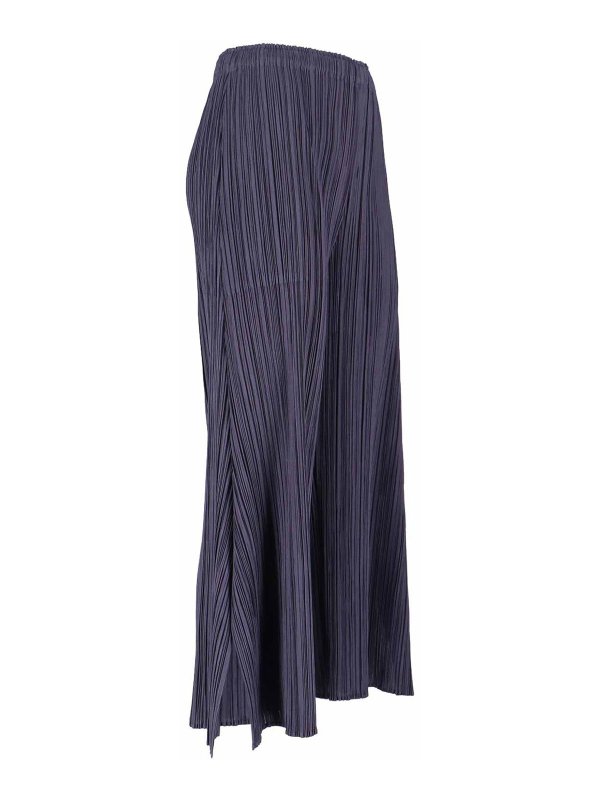 The Best Shops PLEATS PLEASE ISSEY MIYAKE: テーラードトラウザー - テーラードパンツ - グレー