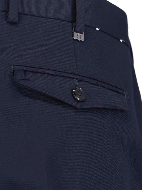 Pantaloni In Lana Vergine shop online: PT TORINO