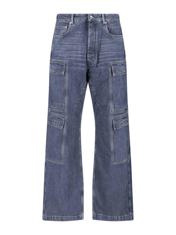 RICK OWENS: bootcut jeans - Jeans Cargo
