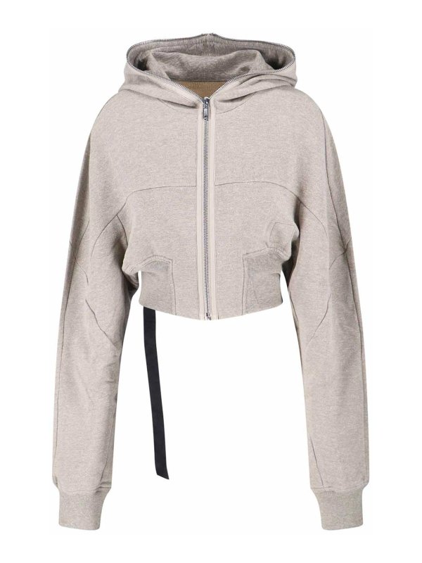 RICK OWENS: Sweatshirts und Pullover - Sweatshirt - Grau