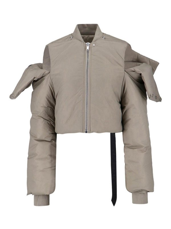 The Best Shops RICK OWENS: padded jackets - Padded Crop Down Jacket