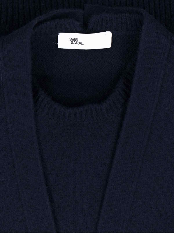 The Best Shops SIBEL SARAL: cardigans - Cardigan In Misto Cammello