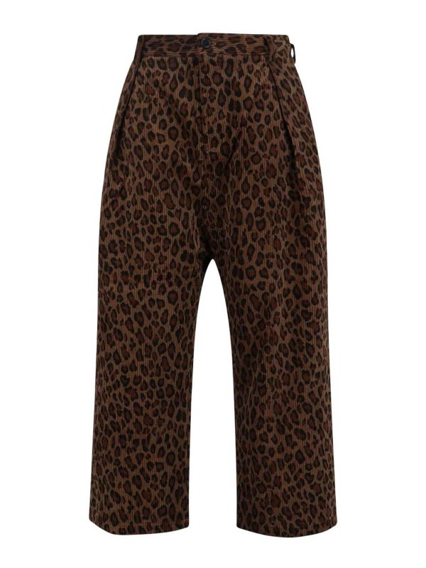 SIBEL SARAL: pantaloni casual - Pantaloni Ampi