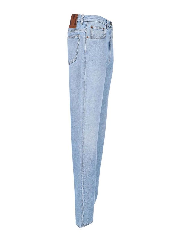 The Best Shops VALENTINO: Straight Leg Jeans - Straight Leg Jeans - Blau