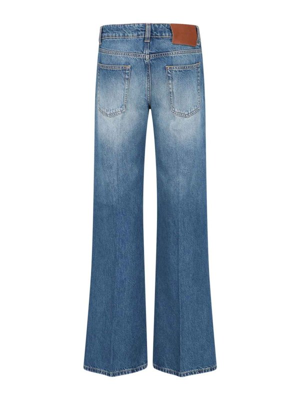 VICTORIA BECKHAM: Jeans à jambe droite online - Jean Droit - Classic Blue