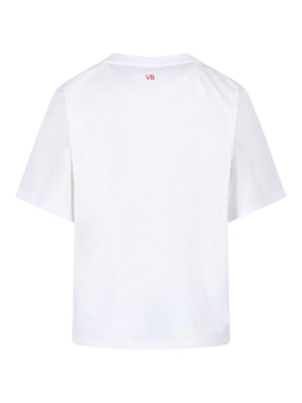 VICTORIA BECKHAM: t-shirts online - T-Shirt Logo