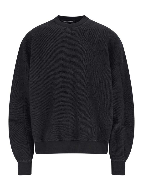 WHITE SAND: Sweatshirts & Sweaters - Crewneck sweatshirt