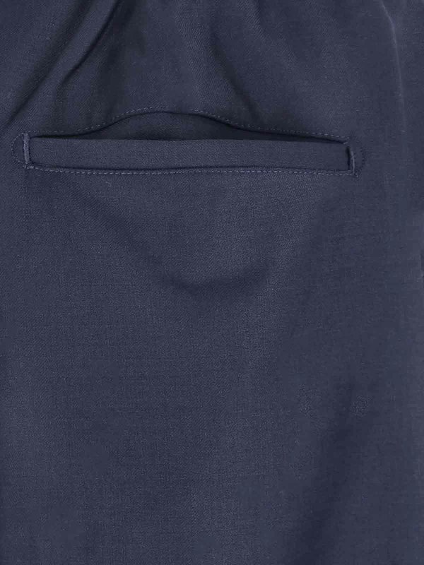 カジュアルパンツ - ブルー Replica 
online: WHITE SAND