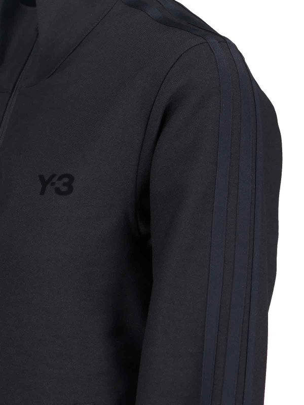 The Best Shops Y-3: Sweatshirts & Sweaters - Zip Logo Sweatshirt