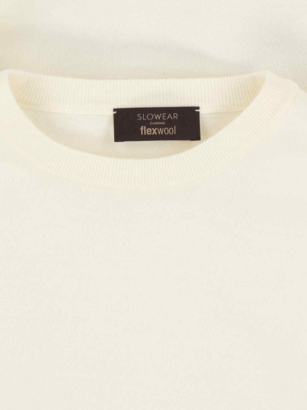 The Best Shops ZANONE: crew necks - Virgin wool sweater