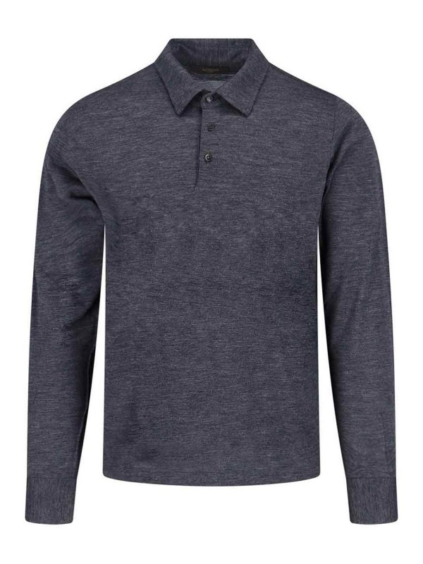 ZANONE: Polos - Polo - Gris