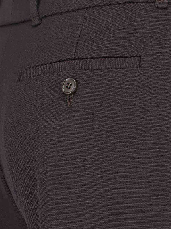 カジュアルパンツ - ブラウン shop online: ALEXANDER MCQUEEN