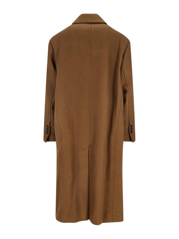 AMI PARIS: ニーレングスコート online - 膝丈コート - ブラウン