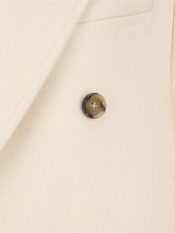 Manteau Au Genou - Blanc shop online: AMI PARIS