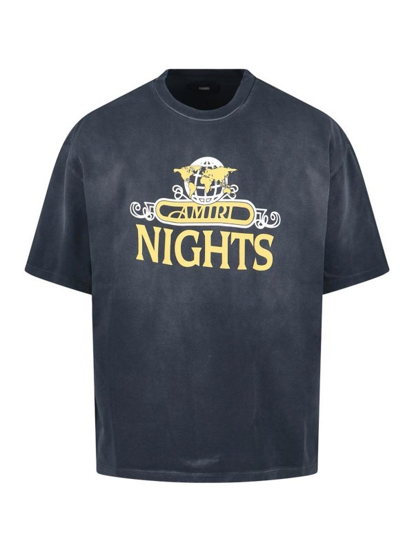 AMI PARIS: T-shirts - T-Shirt - Schwarz